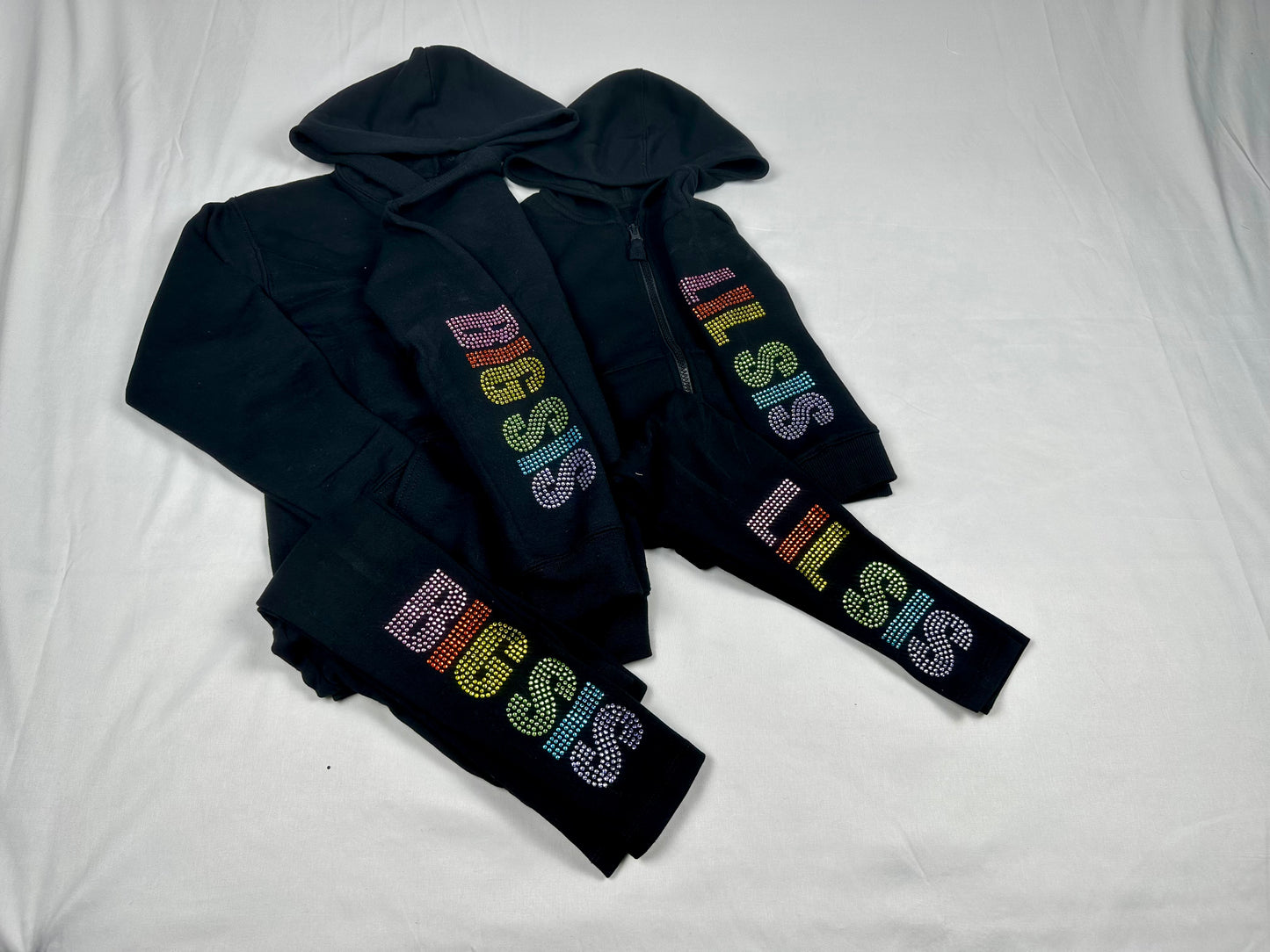 Rhinestone Zip Up Jacket