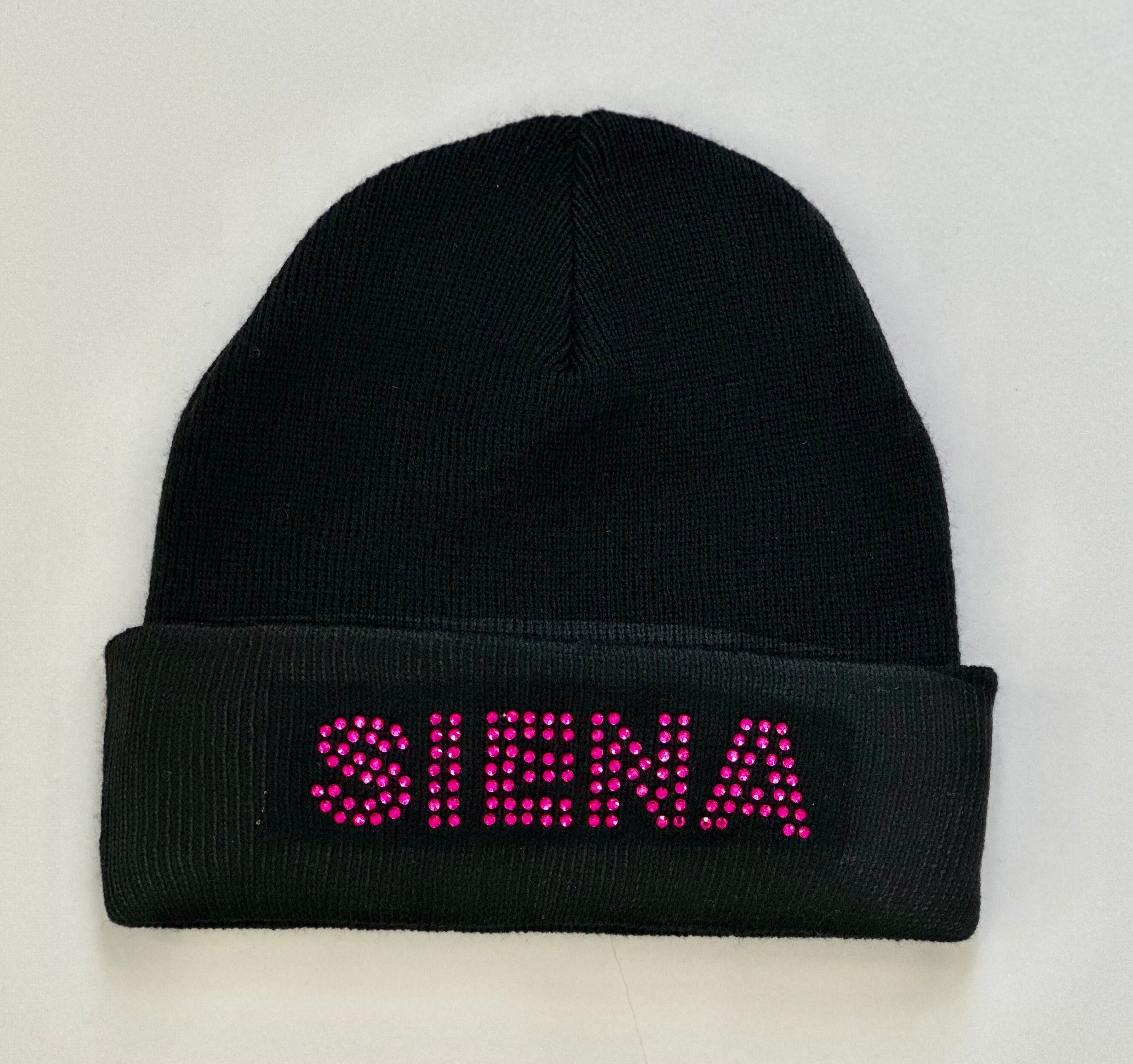 ◆MIDNIGHT MOVE◆ rose beanie black 25sp101 Clawed Savage Rose Beanie | savagerosecollectibles@gmail.com
