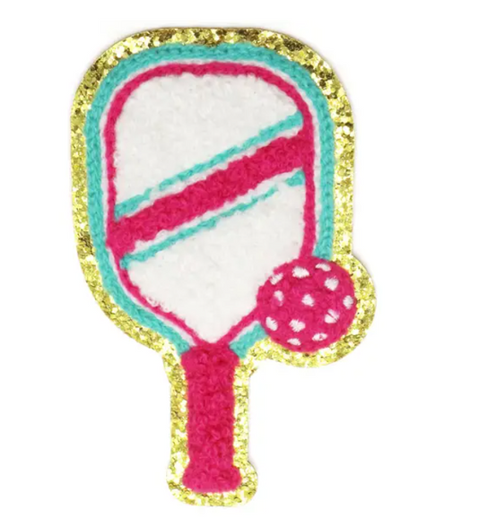 Chenille Pickleball Patch