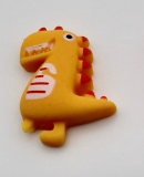 Yellow Dino Charm
