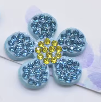 Blue Flower Charm
