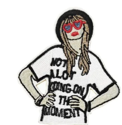 Embroidered Taylor Swift Red Era Patch