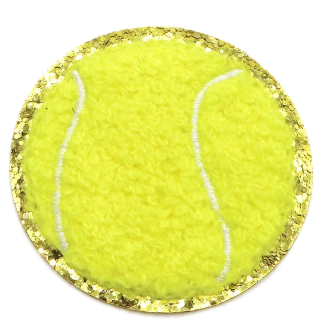 Chenille Tennis Ball Patch