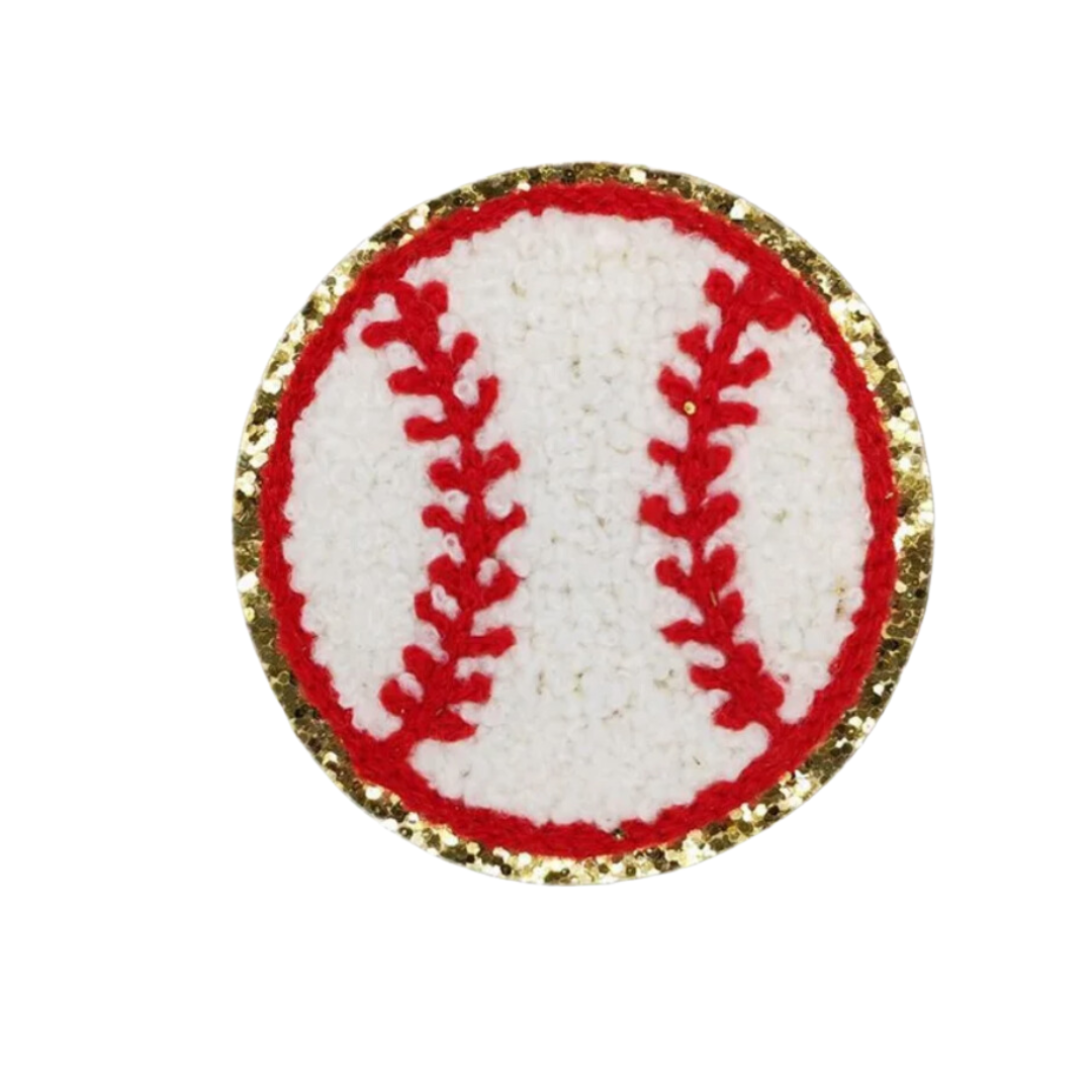 Chenille Baseball Patch