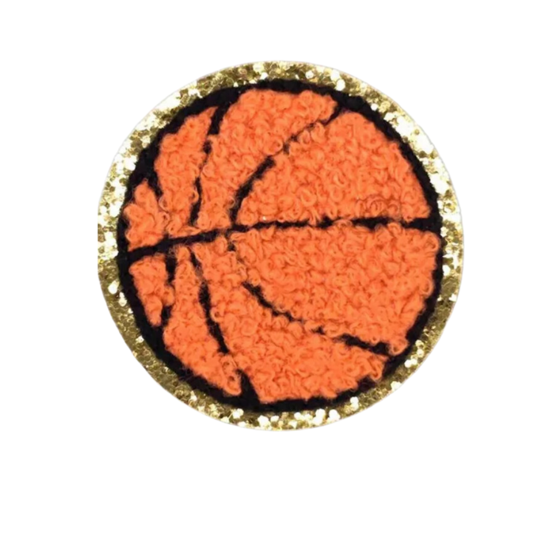 Chenille Basketball Patch