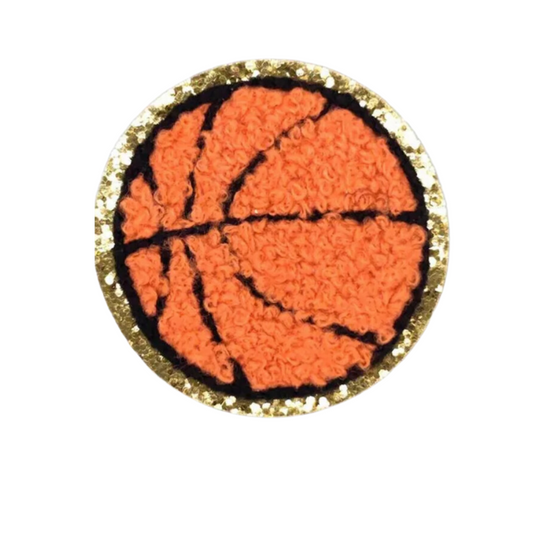 Chenille Basketball Patch