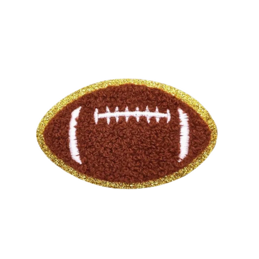 Chenille Football Patch