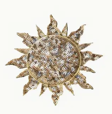 Sequin Sun Patch